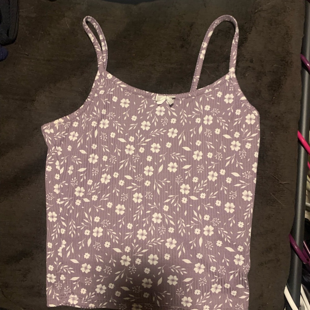 super cute floral tank